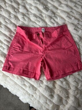 GAP Coral Pink Cotton Chino Bermuda Shorts
